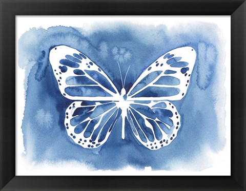 Framed Butterfly Inkling II Print