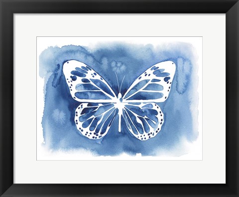 Framed Butterfly Inkling II Print