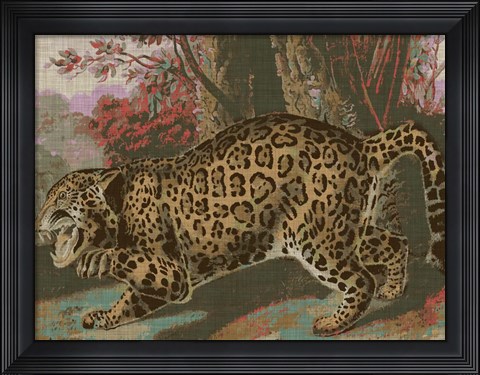 Framed Urban Jungle Cat II Print