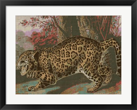 Framed Urban Jungle Cat II Print