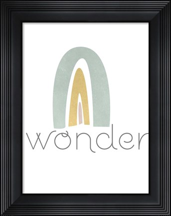 Framed Rainbow Play III Print