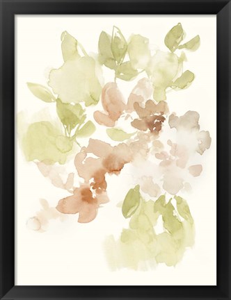 Framed Softest Petals I Print