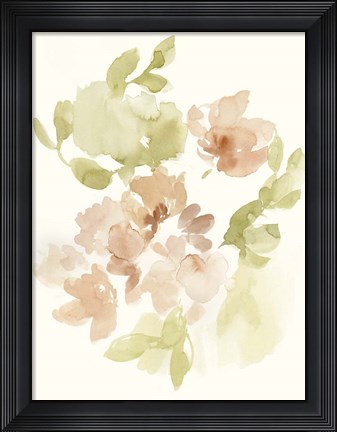 Framed Softest Petals II Print