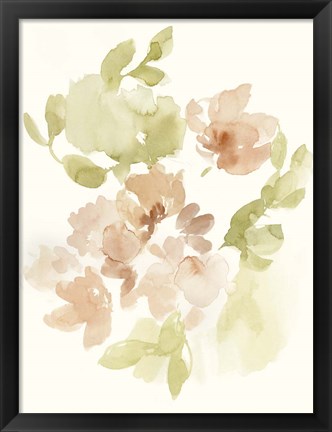 Framed Softest Petals II Print