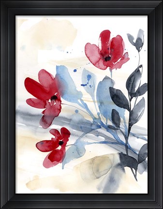 Framed Flower Surprise II Print