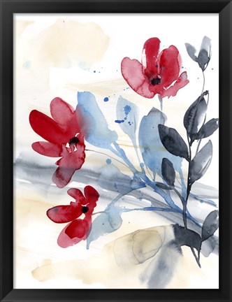 Framed Flower Surprise II Print