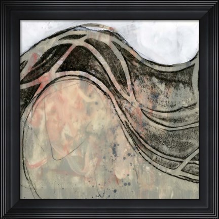 Framed Wave Flux II Print