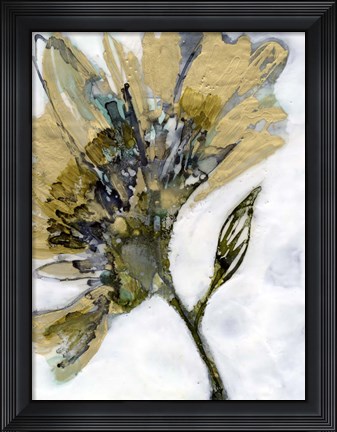 Framed Flower Alloy II Print