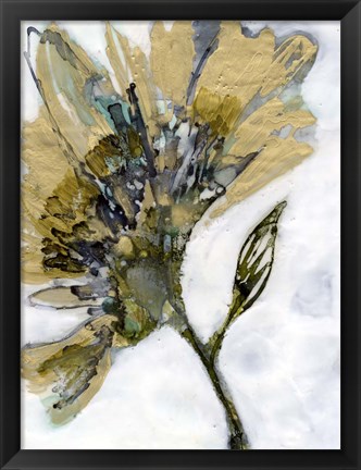 Framed Flower Alloy II Print