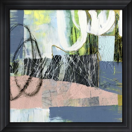 Framed Circlets I Print