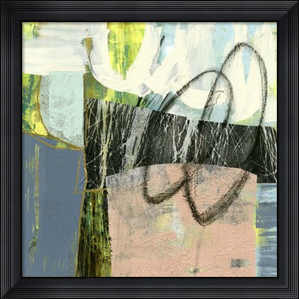 Framed Circlets II Print