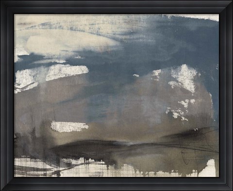 Framed Kinetic Coastline II Print