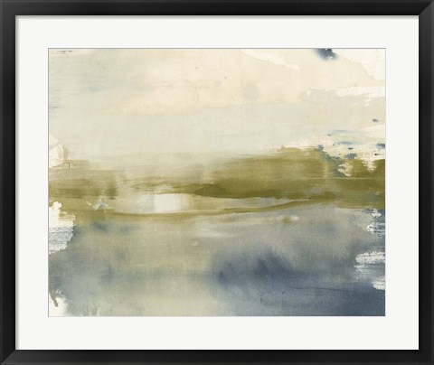 Framed Olive on the Horizon II Print
