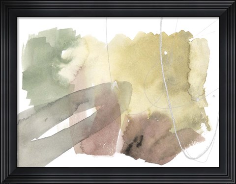 Framed Warm Occurences III Print