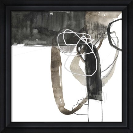 Framed Interlocked I Print