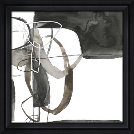 Framed Interlocked II Print
