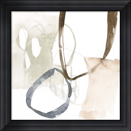 Framed Open Cells II Print