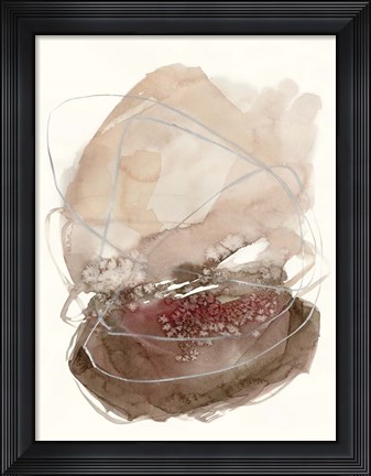Framed Earth Bloom I Print