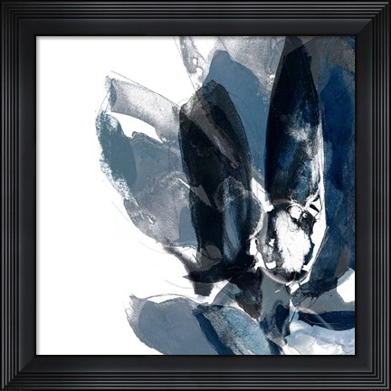 Framed Blue Exclusion IV Print