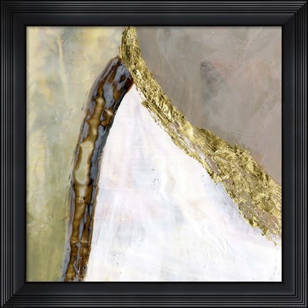 Framed Converging Pathways II Print