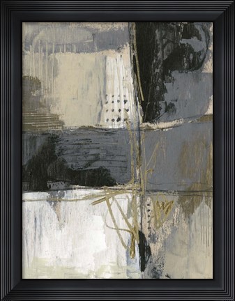 Framed Neutral Divisions II Print
