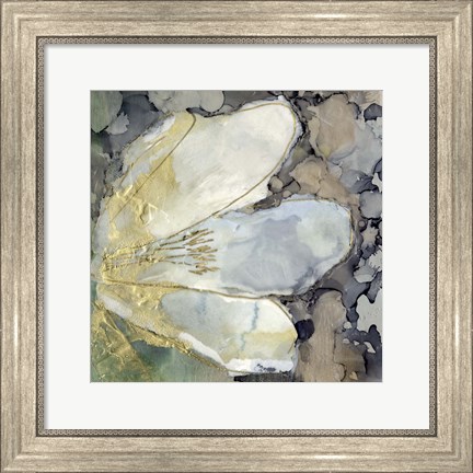 Framed Abstracted Lily II Print