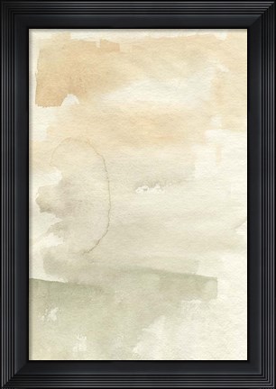 Framed Pastel Gradation I Print