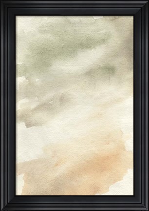 Framed Pastel Gradation II Print