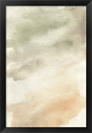 Framed Pastel Gradation II Print