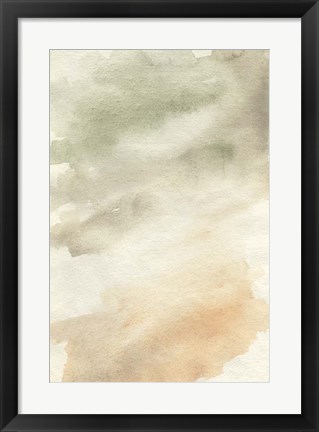 Framed Pastel Gradation II Print