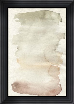 Framed Pastel Gradation IV Print