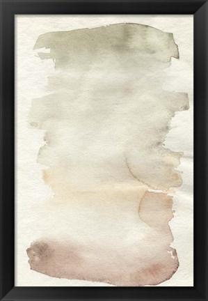 Framed Pastel Gradation IV Print