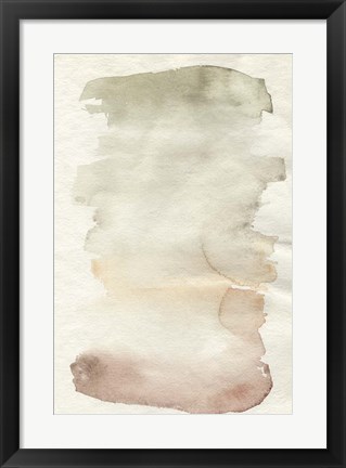 Framed Pastel Gradation IV Print