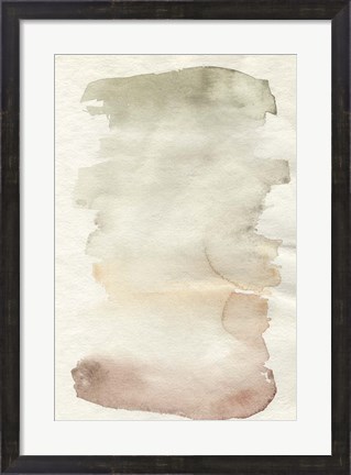 Framed Pastel Gradation IV Print