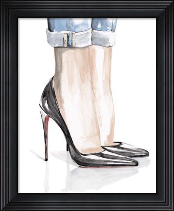 Framed Casual Friday I Print