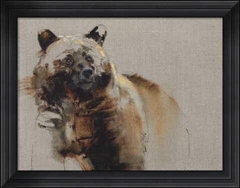 Framed Berry Wary Print