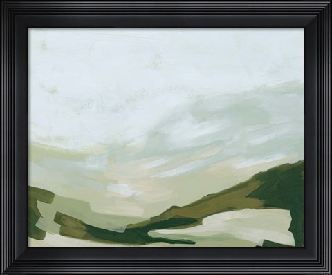 Framed Valley Green I Print