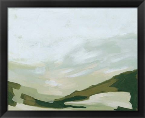 Framed Valley Green I Print