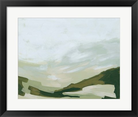 Framed Valley Green I Print