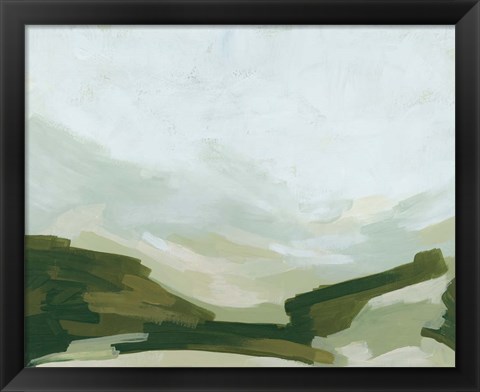 Framed Valley Green II Print