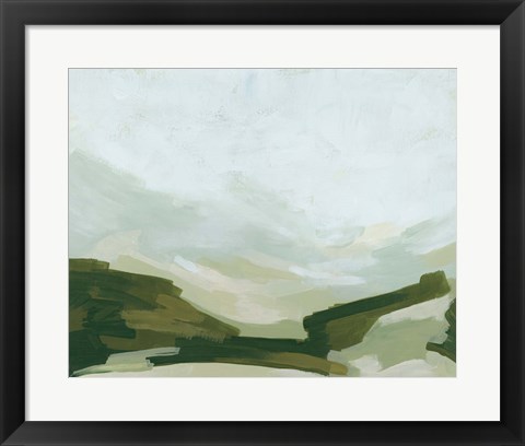 Framed Valley Green II Print