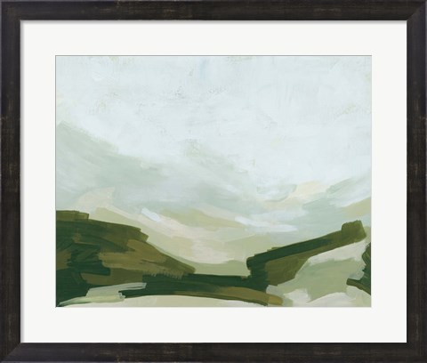 Framed Valley Green II Print