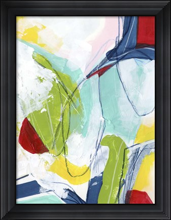 Framed Camera Shy III Print