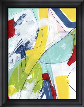 Framed Camera Shy IV Print