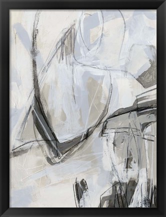 Framed Neutral Boundary I Print
