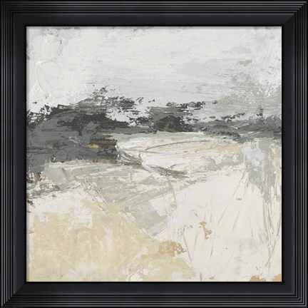 Framed Wheatfield I Print