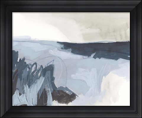 Framed Sea Shading II Print