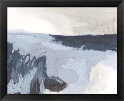 Framed Sea Shading II Print