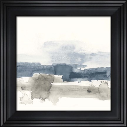 Framed Shoreline Blues II Print