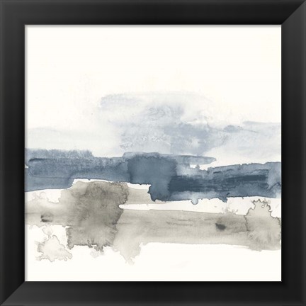 Framed Shoreline Blues II Print